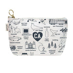 California Zipped Pouch