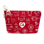 California Zipped Pouch