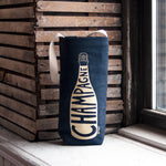 Champagne Single Wine Totes