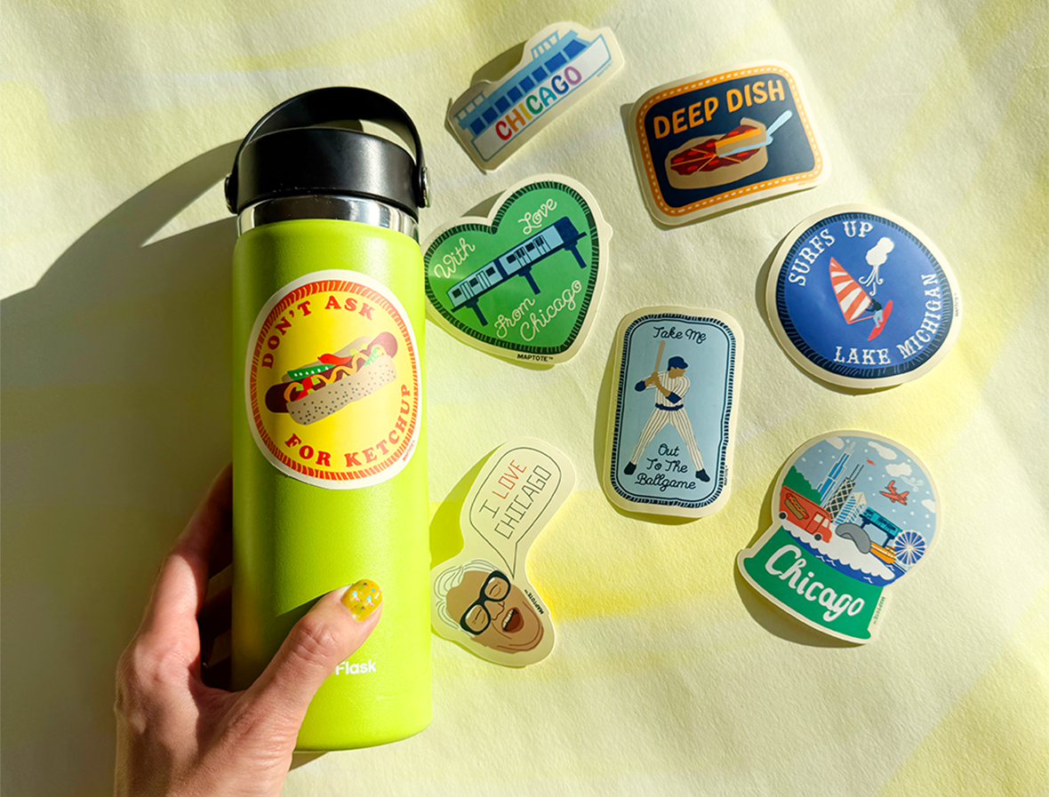 Chicago Baseball Sticker