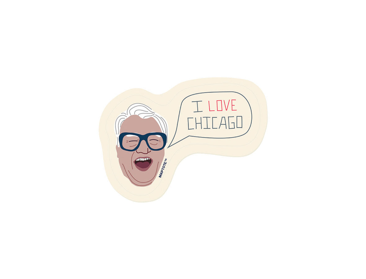 Chicago Harry Caray Sticker