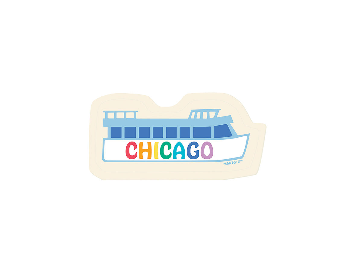 Chicago Rainbow Ferry Sticker