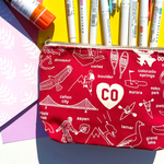 Colorado Zipped Pouch