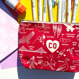 Colorado Zipped Pouch