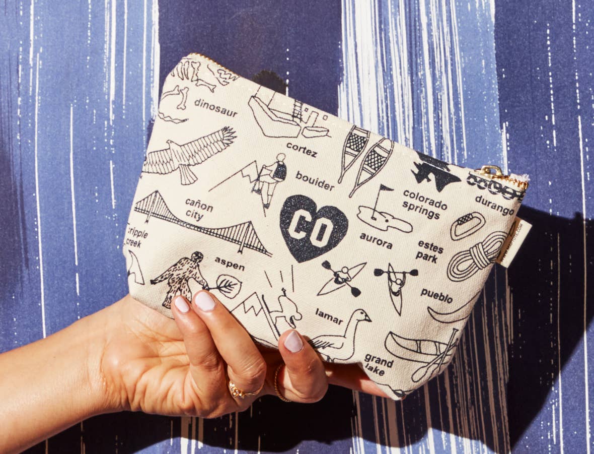 Colorado Zipped Pouch