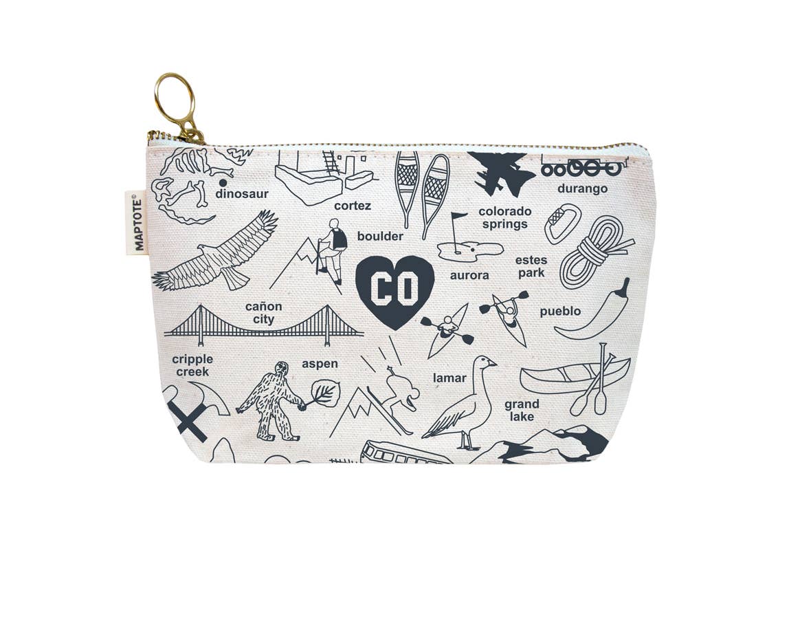 Colorado Zipped Pouch