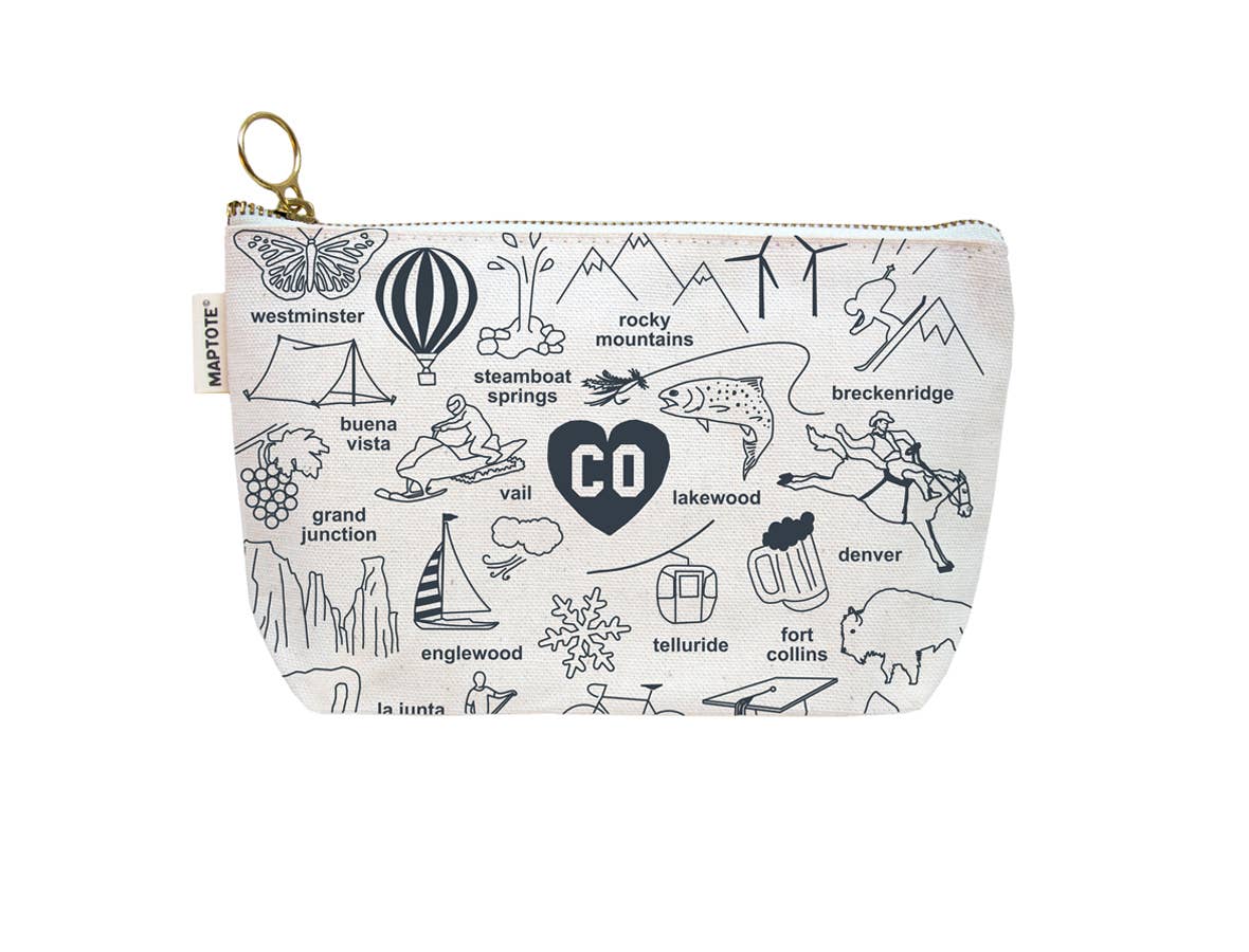 Colorado Zipped Pouch