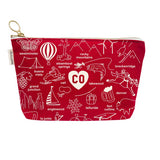 Colorado Zipped Pouch