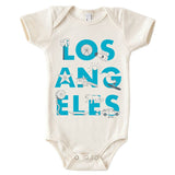 Los Angeles Font Baby One-Piece
