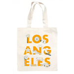 Los Angeles Font Grocery Tote