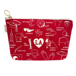Los Angeles Zipped Pouch