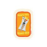 Miami Sun's Out Buns Out Sticker