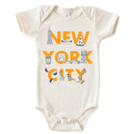 New York City Font Baby One-Piece