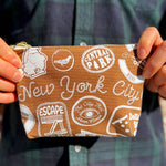 New York City Pins & Patches Zipped Pouch