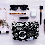 New York City Pins & Patches Zipped Pouch