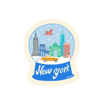 New York City Snowglobe Sticker