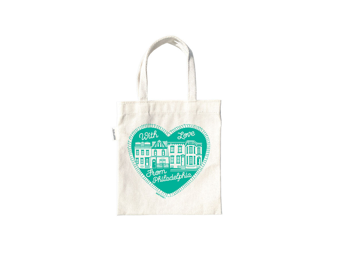 Philadelphia Heart Tiny Tote