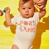 Portland Font Baby One-Piece