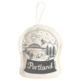Portland Ornament - Silver
