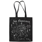San Francisco Black Everyday Tote