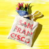 San Francisco Font Grocery Tote