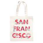 San Francisco Font Grocery Tote