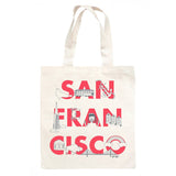 San Francisco Font Grocery Tote