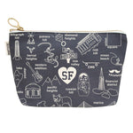 San Francisco Zipped Pouch