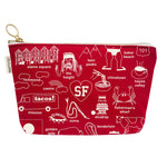 San Francisco Zipped Pouch
