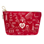 San Francisco Zipped Pouch