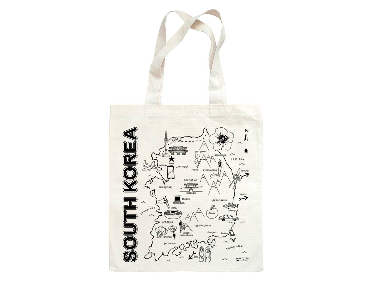 Blackpink Merch JNIAP Korean Tote Bag Korea Trip Gifts South Korea Travel Kpop Stickers