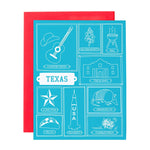 Texas Frames Greeting Card