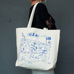 USA Beach Tote