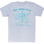 San Francisco Adult Tee - Silver