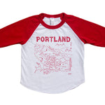 Portland Baby Baseball Tee