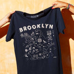 Brooklyn Adult Tee - Navy