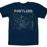 Portland Adult Tee - Navy