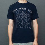 San Francisco Adult Tee Navy