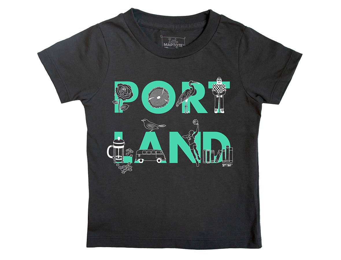 Portland Font Toddler Tee
