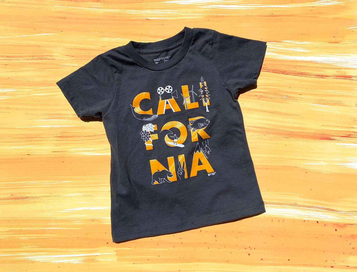 California Font Toddler Tee