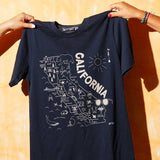 California Adult Tee - Navy